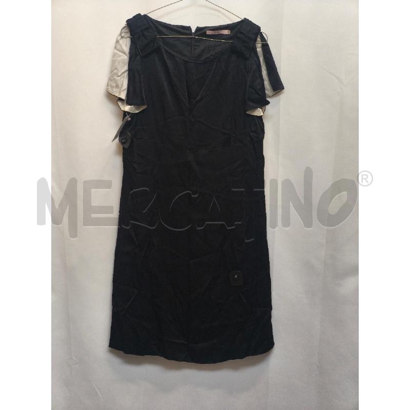 VESTITO DONNA RED VALENTINO NERO LUCIDO  | Mercatino dell'Usato Volpago del montello 1