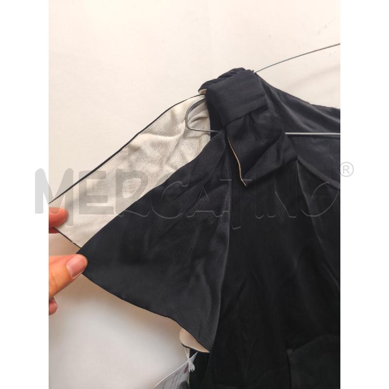 VESTITO DONNA RED VALENTINO NERO LUCIDO  | Mercatino dell'Usato Volpago del montello 3
