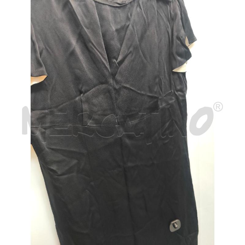 VESTITO DONNA RED VALENTINO NERO LUCIDO  | Mercatino dell'Usato Volpago del montello 4
