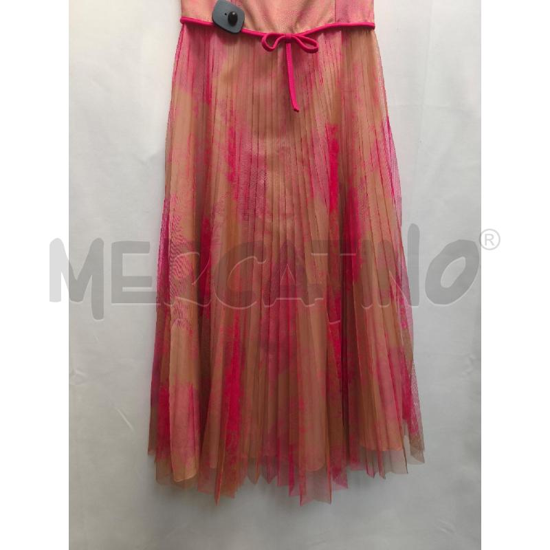 VESTITO DONNA RINASCIMENTO BIEGE FIORI  | Mercatino dell'Usato Volpago del montello 2