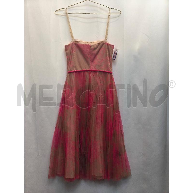 VESTITO DONNA RINASCIMENTO BIEGE FIORI  | Mercatino dell'Usato Volpago del montello 3