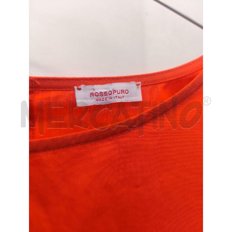 VESTITO DONNA ROSSOPURO ARANCIONE  | Mercatino dell'Usato Volpago del montello 2