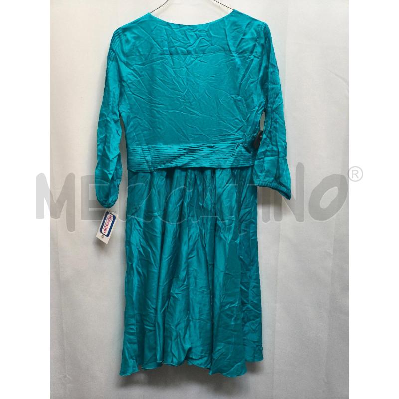 VESTITO DONNA SEVENTY AZZURRO SCURO  | Mercatino dell'Usato Volpago del montello 4