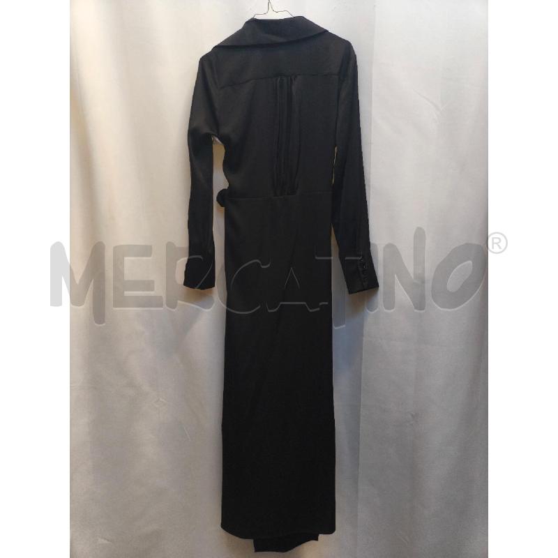 VESTITO DONNA SOALLURE NERO LUNGO LUCIDO  | Mercatino dell'Usato Volpago del montello 4