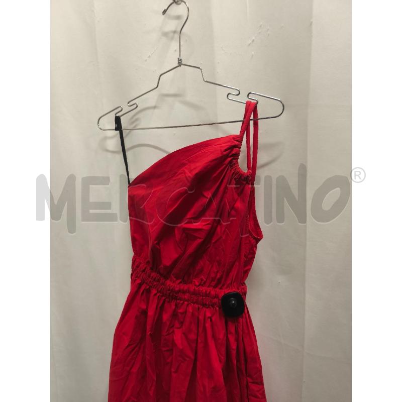 VESTITO DONNA TELA ROSSO | Mercatino dell'Usato Volpago del montello 2