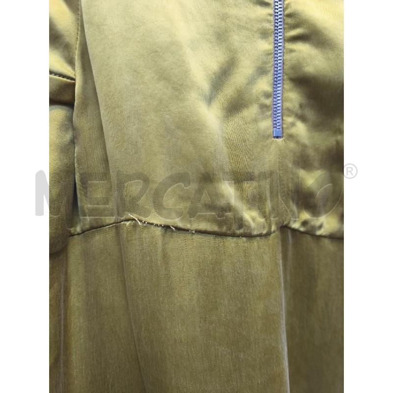 VESTITO DONNA TELA VERDE OLIVA  | Mercatino dell'Usato Volpago del montello 5