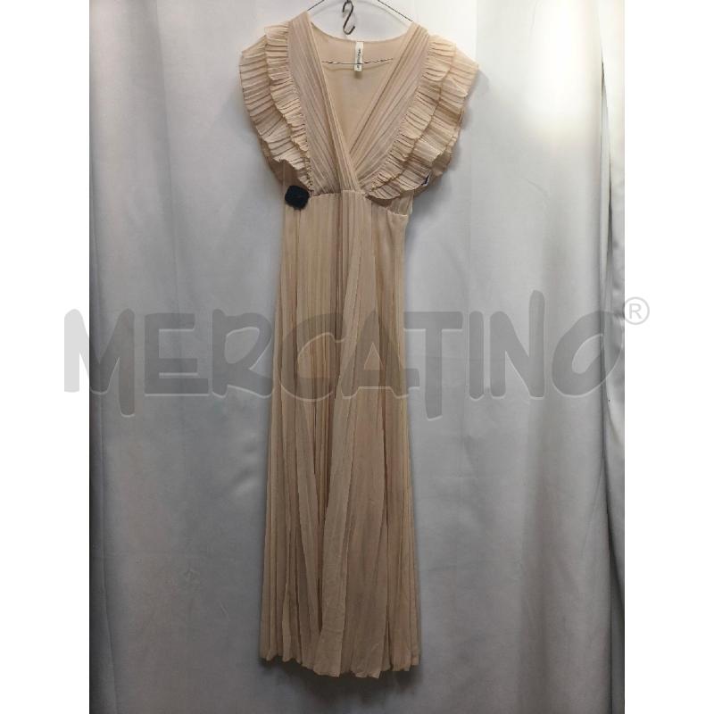 VESTITO DONNA TENSIONE IN BIEGE  | Mercatino dell'Usato Volpago del montello 1