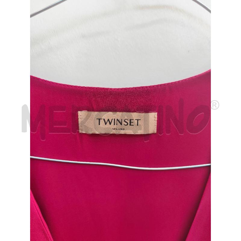 VESTITO DONNA TWINSET FUCSIA  | Mercatino dell'Usato Volpago del montello 2