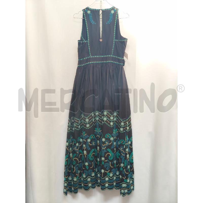 VESTITO DONNA TWINSET NERO FIORI  | Mercatino dell'Usato Volpago del montello 4