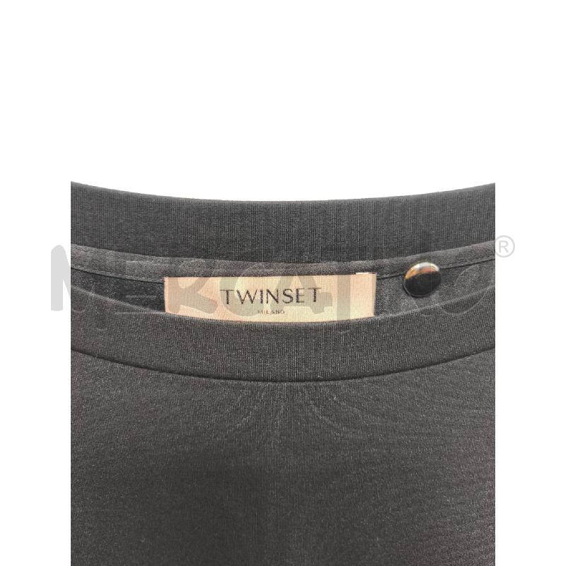VESTITO DONNA TWINSET NERO PIZZO SOTTO  | Mercatino dell'Usato Volpago del montello 2