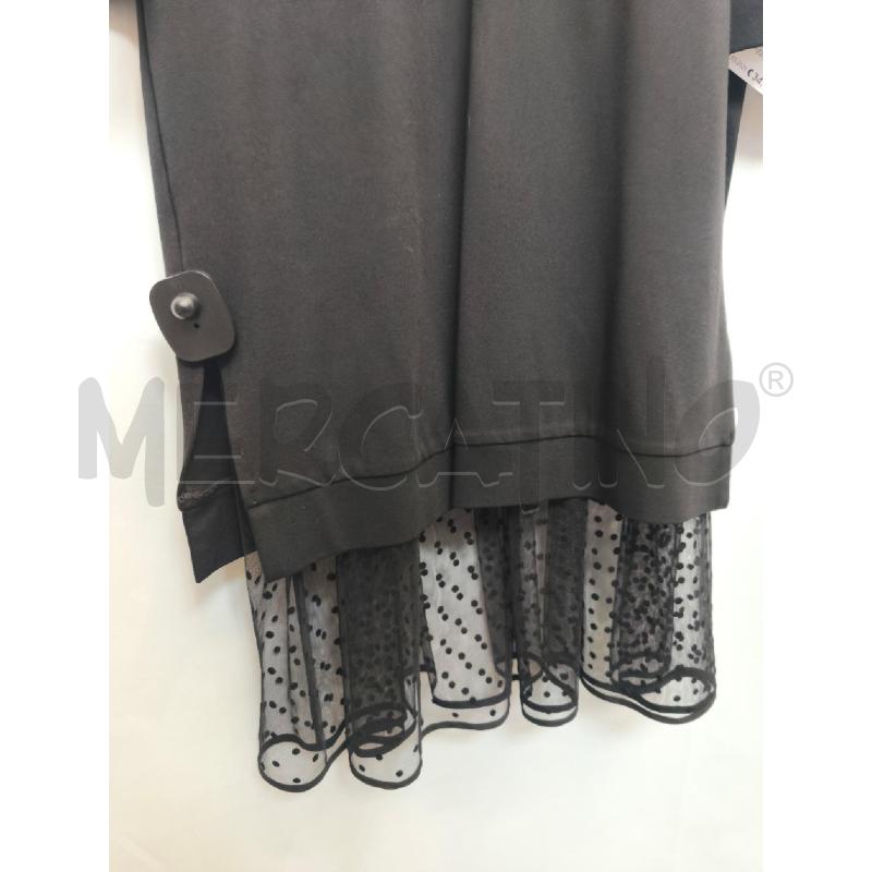 VESTITO DONNA TWINSET NERO PIZZO SOTTO  | Mercatino dell'Usato Volpago del montello 3
