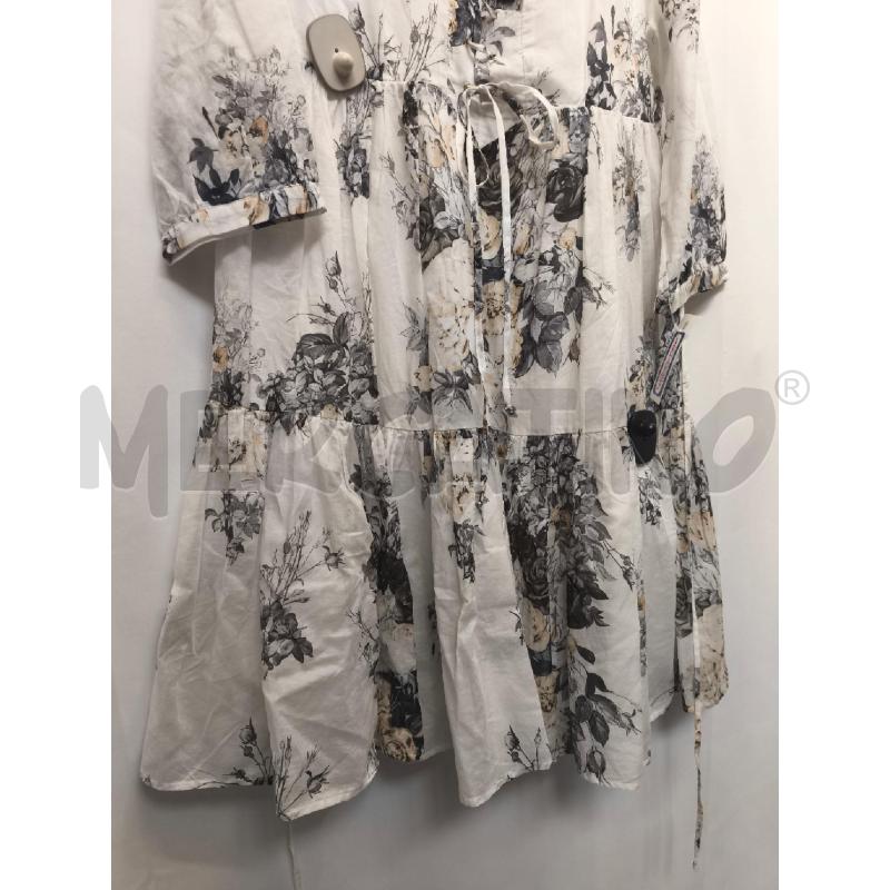 VESTITO DONNA TWIN SET BIANCA FIORI  | Mercatino dell'Usato Volpago del montello 3