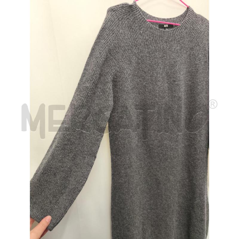 VESTITO DONNA UNIQLO GRIGIO  | Mercatino dell'Usato Volpago del montello 3