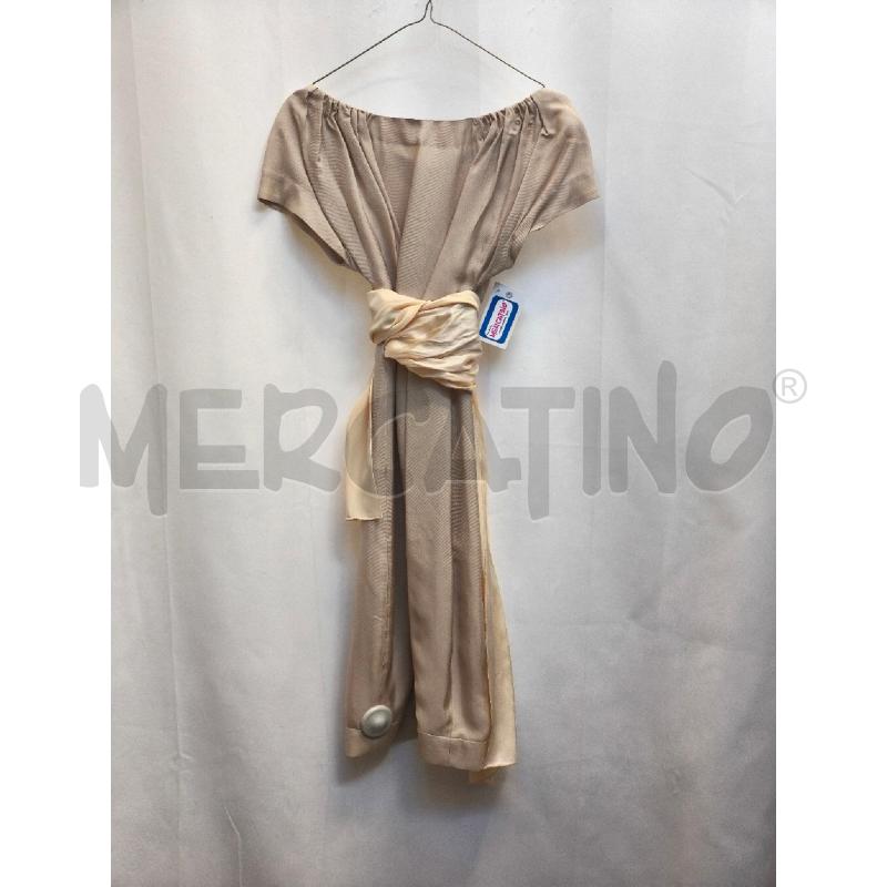 VESTITO DONNA VICTORVICTORIA BEIGE  | Mercatino dell'Usato Volpago del montello 1