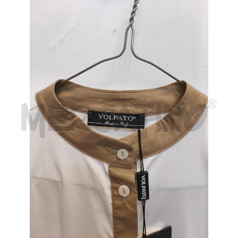 VESTITO DONNA VOLPATO BIANCO MARRONE  | Mercatino dell'Usato Volpago del montello 2