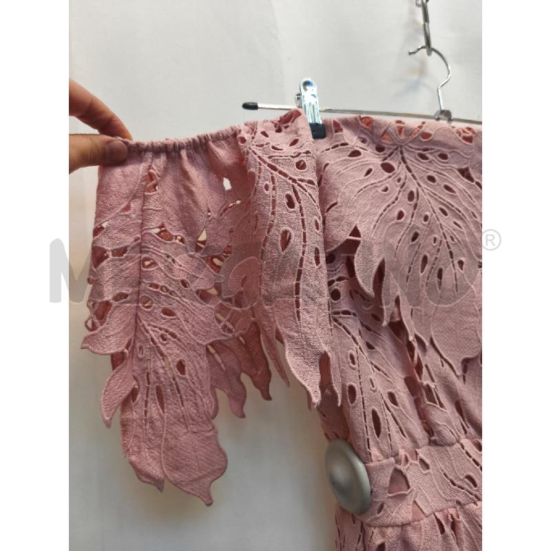 VESTITO DONNA WEILI ZHENG ROSA PIZZO | Mercatino dell'Usato Volpago del montello 2