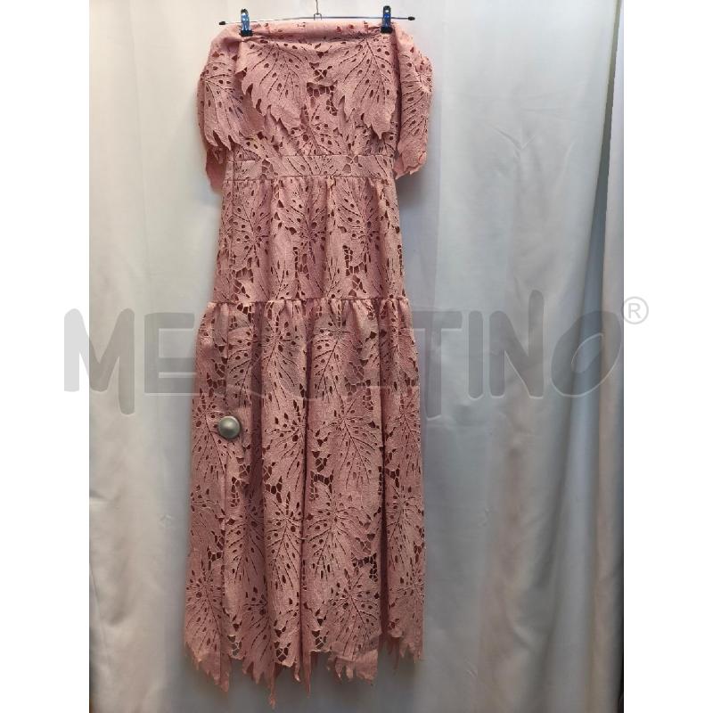 VESTITO DONNA WEILI ZHENG ROSA PIZZO | Mercatino dell'Usato Volpago del montello 4