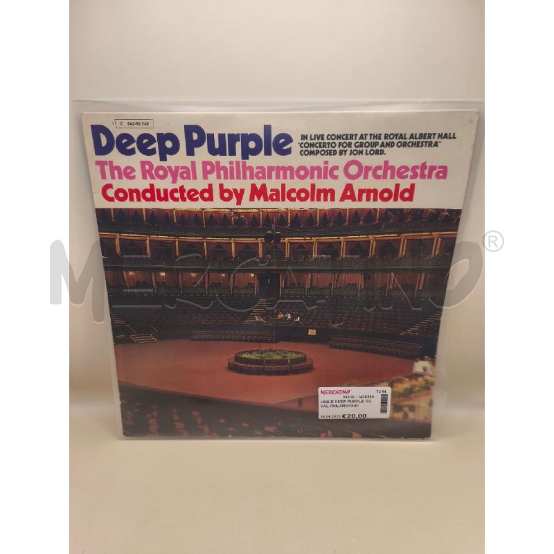 VINILE DEEP PURPLE ROYAL PHILARMONIC ORCHESTRA | Mercatino dell'Usato Volpago del montello 1