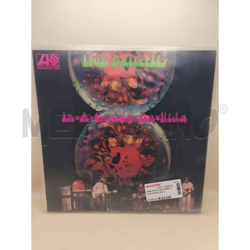 VINILE IRON BUTTERFLY IN A GADDA DA VIDA | Mercatino dell'Usato Volpago del montello 1