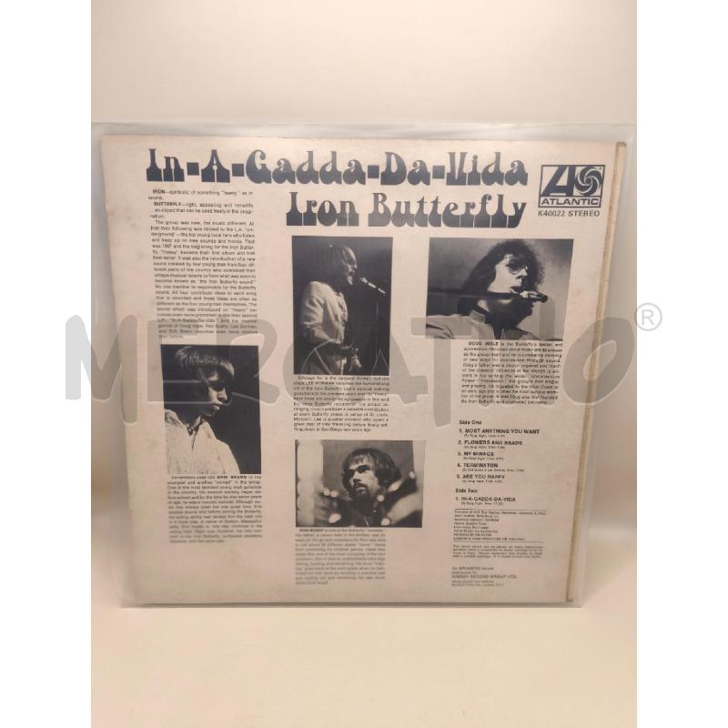 VINILE IRON BUTTERFLY IN A GADDA DA VIDA | Mercatino dell'Usato Volpago del montello 2