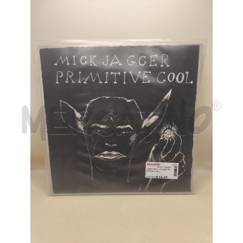 VINILE MICK JAGGER PRIMITIVE COOL | Mercatino dell'Usato Volpago del montello 1