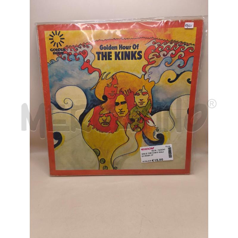 VINILE THE KINKS GOLDEN HOUR OF | Mercatino dell'Usato Volpago del montello 1