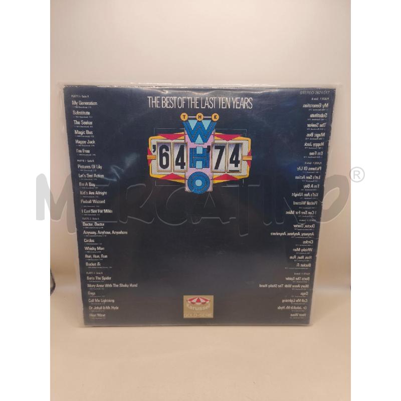 VINILE THE WHO BEST OF THE LAST TEN YEARS | Mercatino dell'Usato Volpago del montello 2