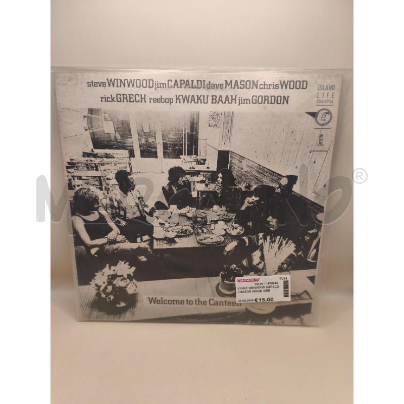 VINILE WINWOOD CAPALDI MASON WOOD GRECH  | Mercatino dell'Usato Volpago del montello 1