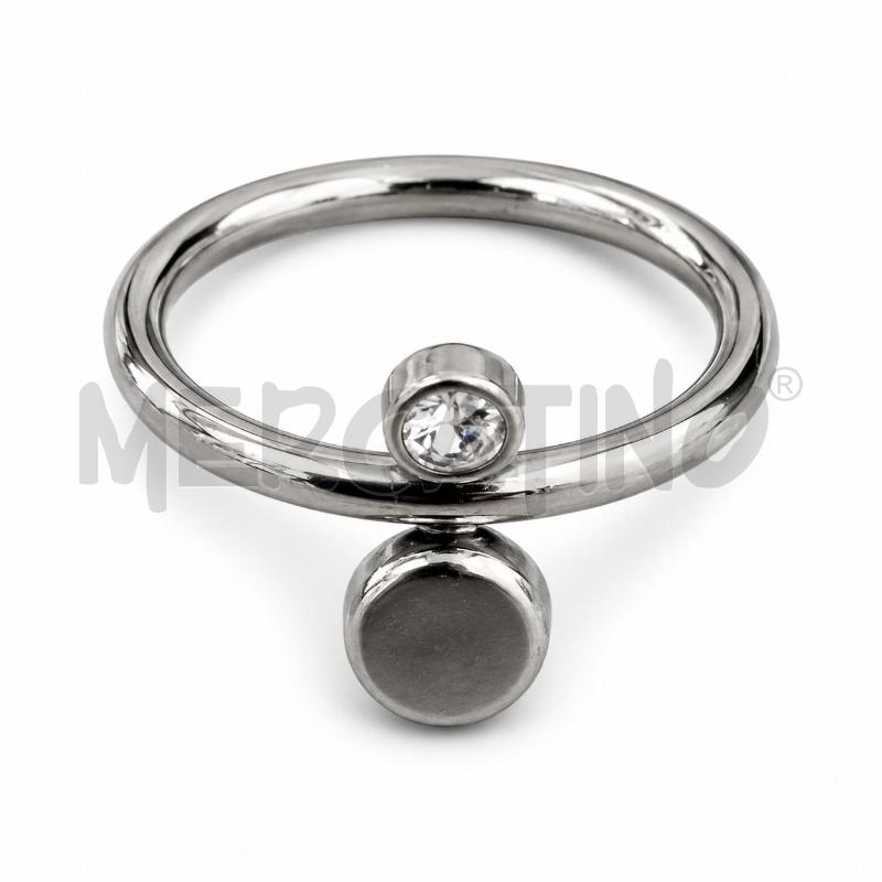 ANELLO DONNA BROSWAY ACCIAIO STRASS | Mercatino dell'Usato Gallarate 2