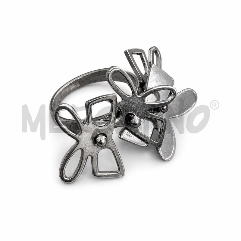 ANELLO DONNA FURLA ARGENTO FIORI | Mercatino dell'Usato Gallarate 1