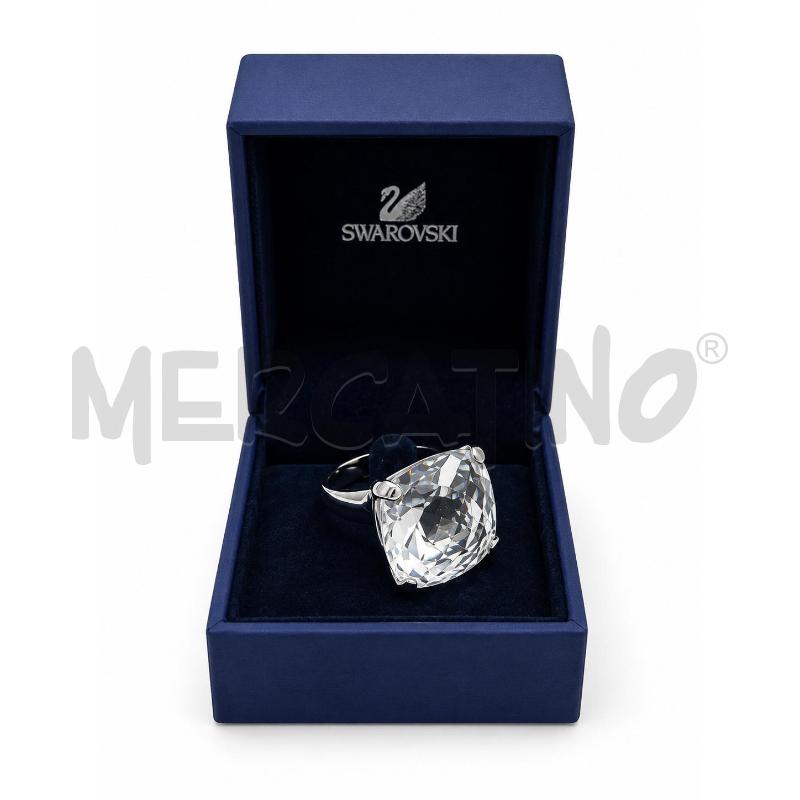 ANELLO D SWAROVSKI PIETRA TRASPARENTE | Mercatino dell'Usato Gallarate 1
