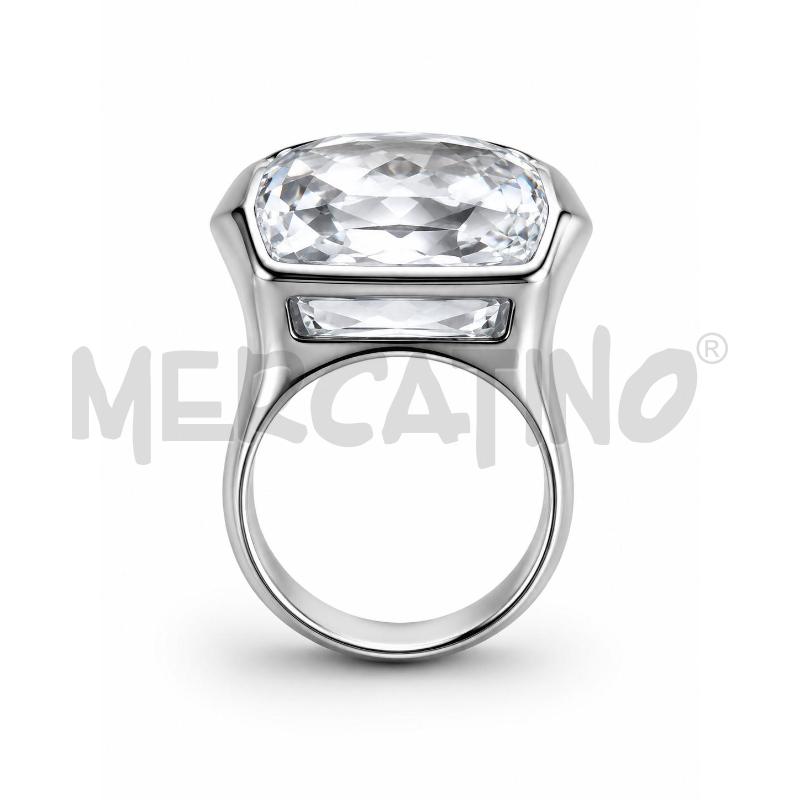 ANELLO D SWAROVSKI PIETRA TRASPARENTE | Mercatino dell'Usato Gallarate 3