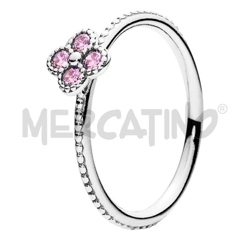 ANELLO PANDORA FIORE ROSA  | Mercatino dell'Usato Gallarate 2