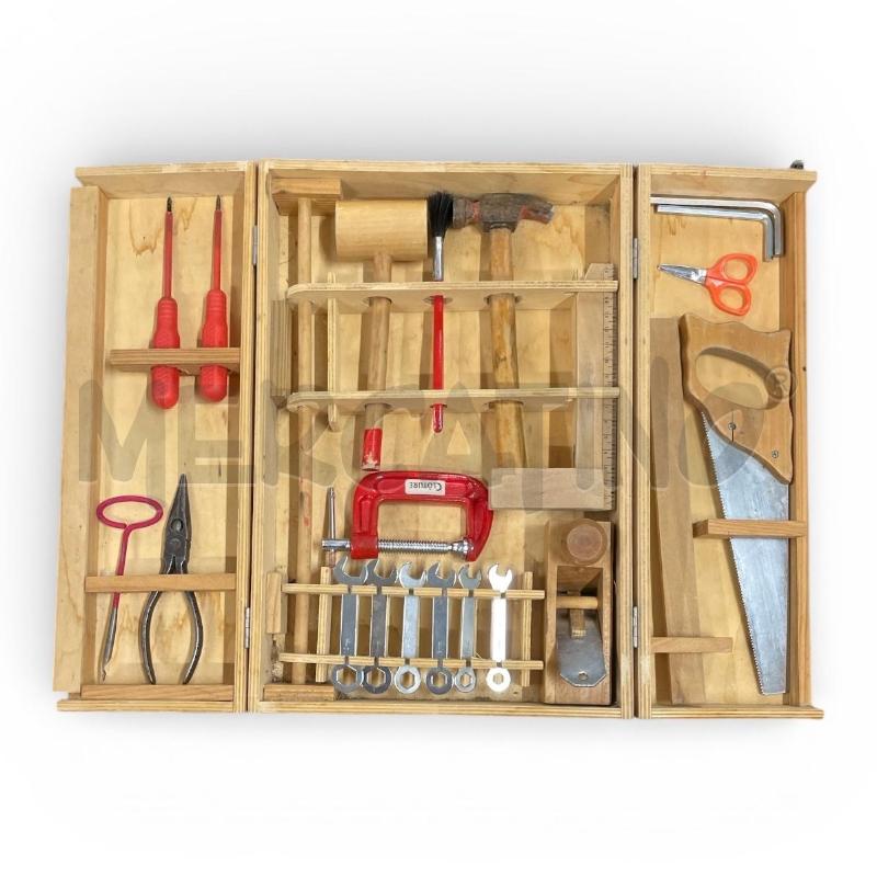 ATTREZZI PER MODELLISMO SCATOLA IN LEGNO | Mercatino dell'Usato Gallarate 1