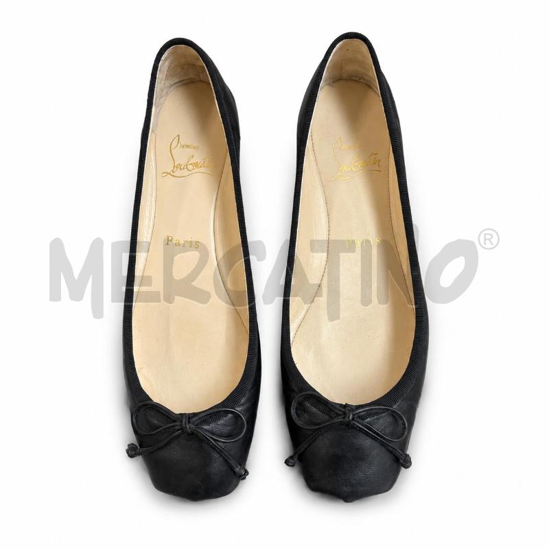 BALLERINA LOUBOUTIN NM37 NERO | Mercatino dell'Usato Gallarate 1