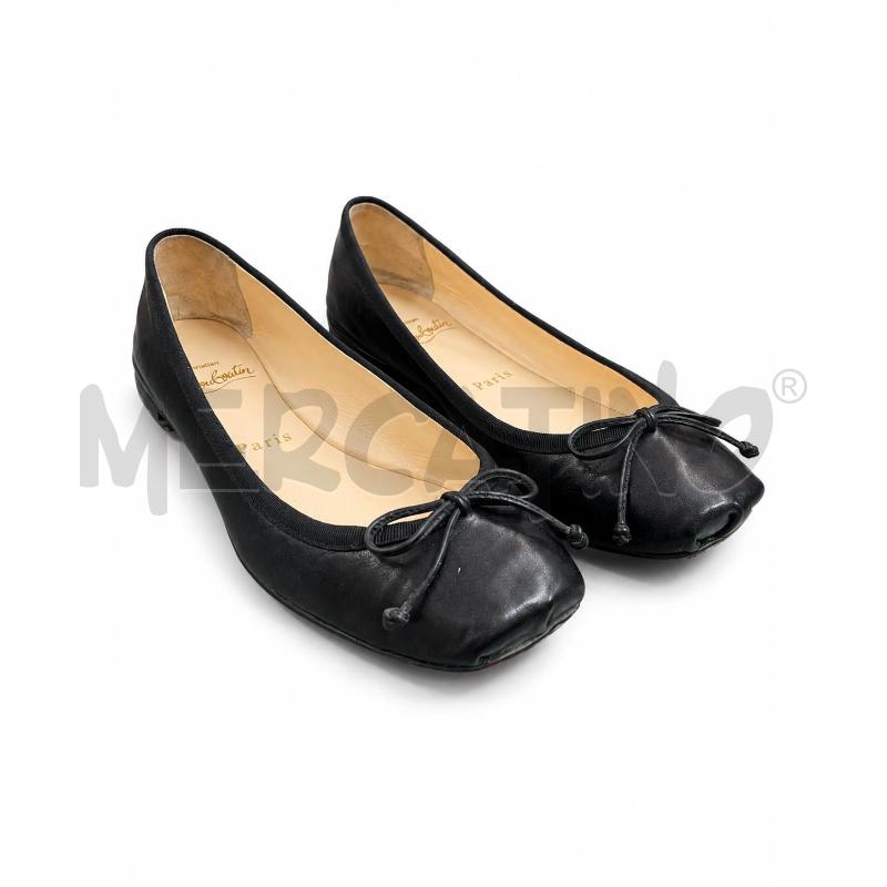 BALLERINA LOUBOUTIN NM37 NERO | Mercatino dell'Usato Gallarate 2