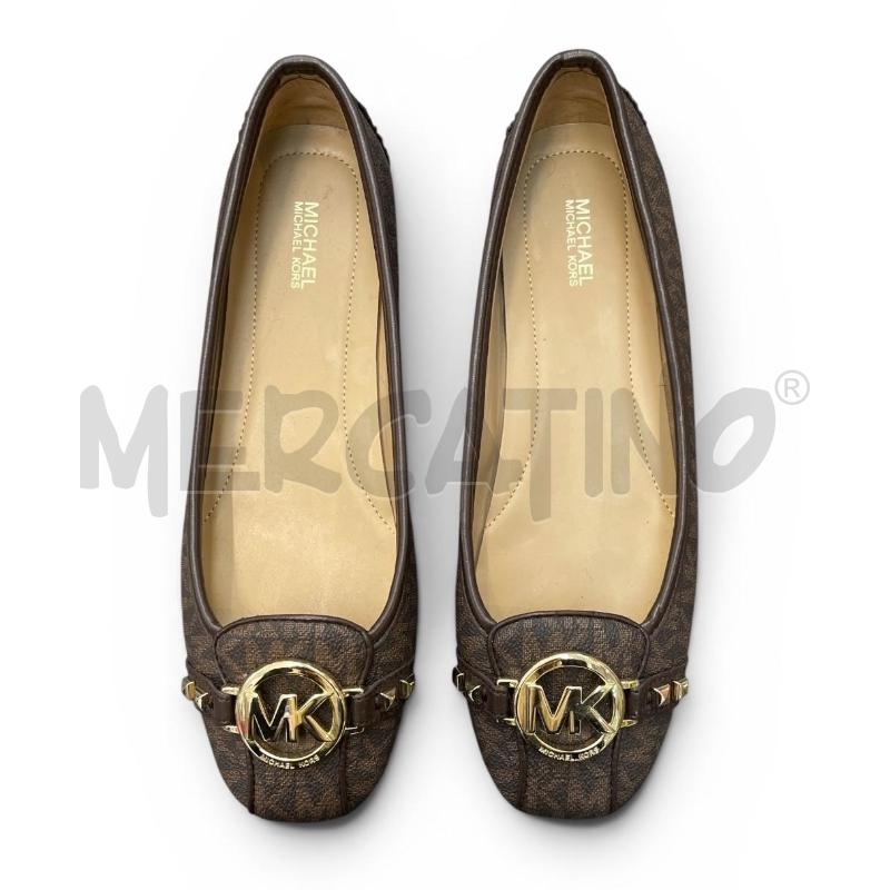 BALLERINA MICHAEL KORS NM39 MARRONE  | Mercatino dell'Usato Gallarate 4