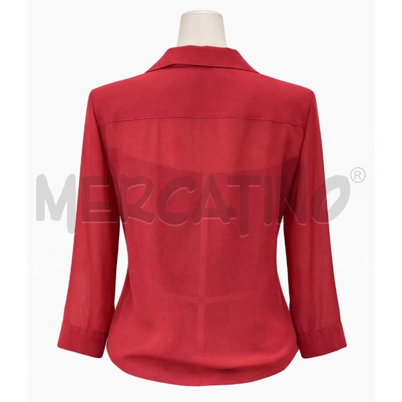 BLUSA DONNA ROSSO MARELLA CROP VELATO  | Mercatino dell'Usato Gallarate 2