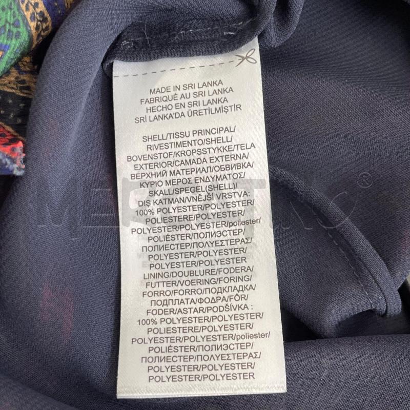 BLUSA D RALPH LAUREN STAMPA DAMASCATA BLU ROSSA | Mercatino dell'Usato Gallarate 4