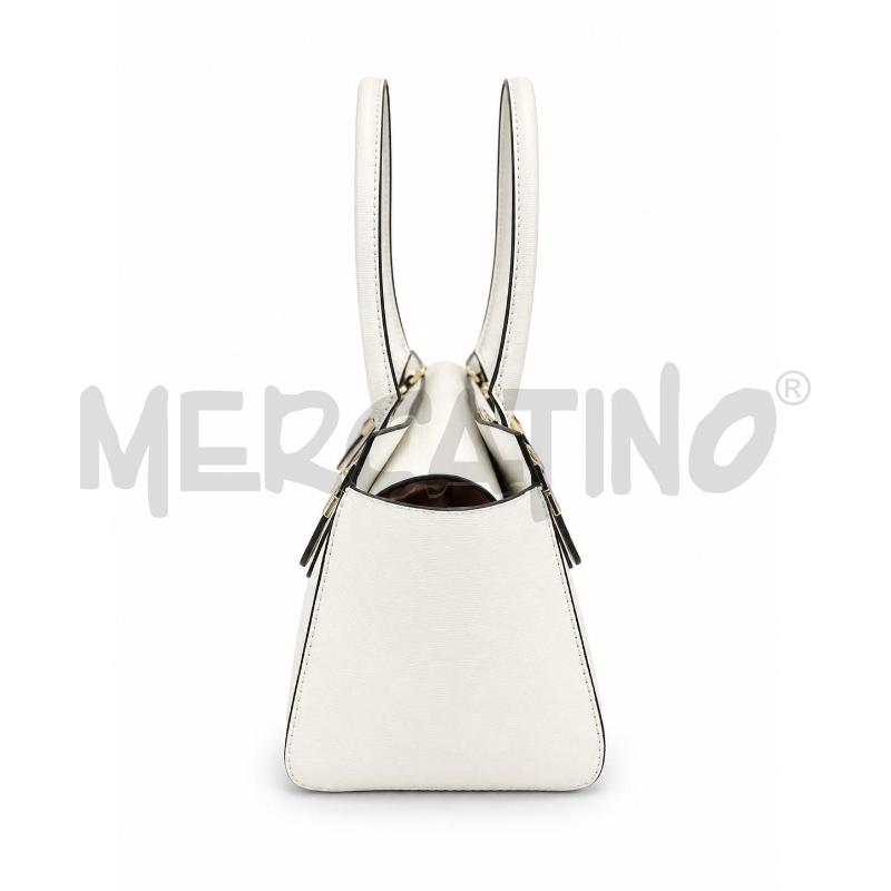 BORSA DONNA CROMIA PELLE BIANCA  | Mercatino dell'Usato Gallarate 3