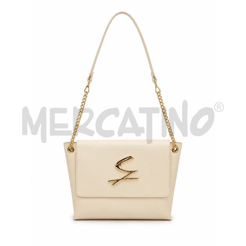BORSA DONNA GATTINONI BEIGE PELLE | Mercatino dell'Usato Gallarate 4