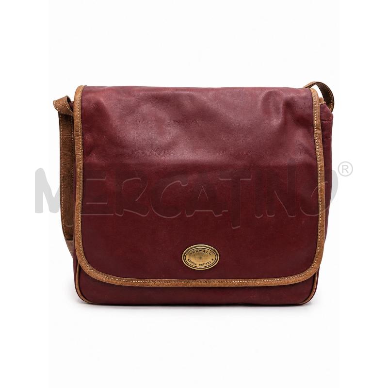 BORSA DONNA REDWALL PELLE BORDEAUX | Mercatino dell'Usato Gallarate 2