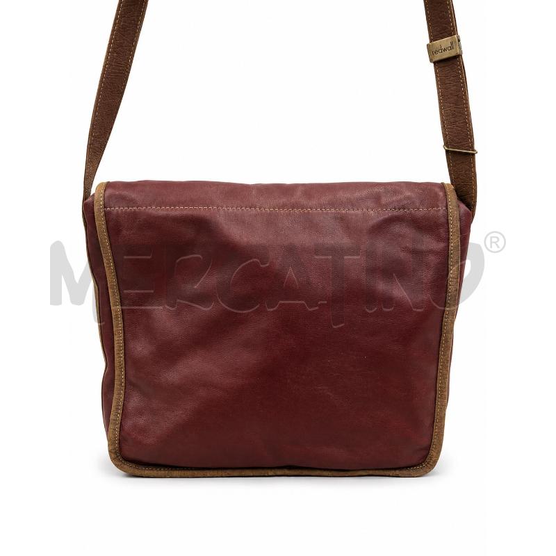 BORSA DONNA REDWALL PELLE BORDEAUX | Mercatino dell'Usato Gallarate 3