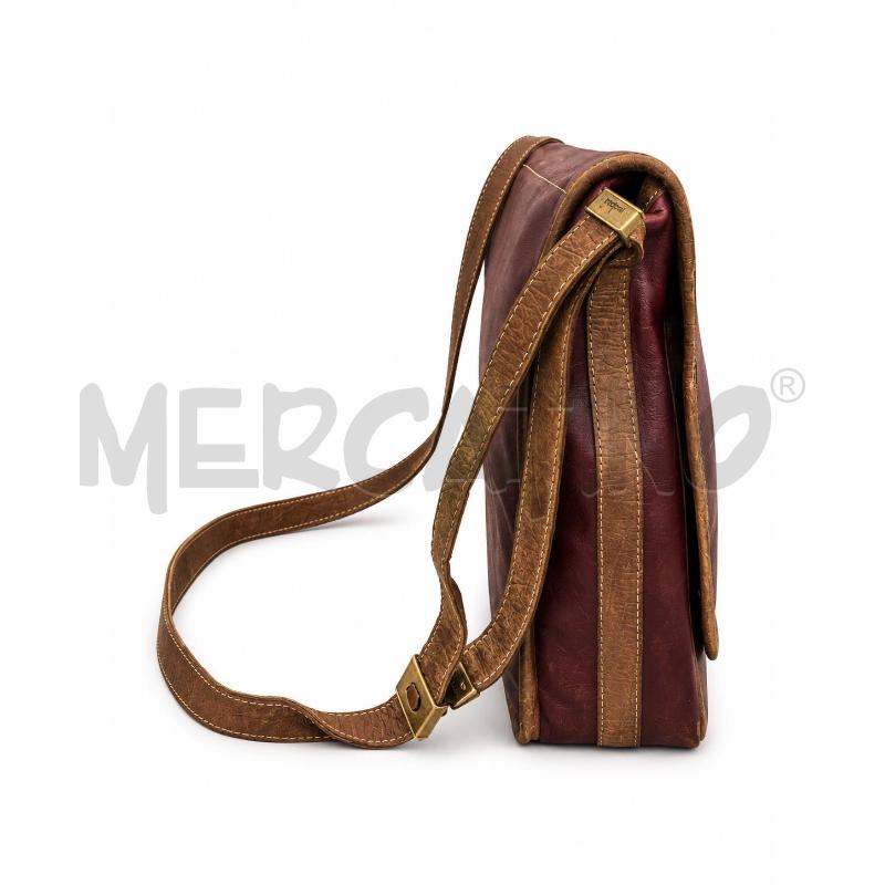 BORSA DONNA REDWALL PELLE BORDEAUX | Mercatino dell'Usato Gallarate 4