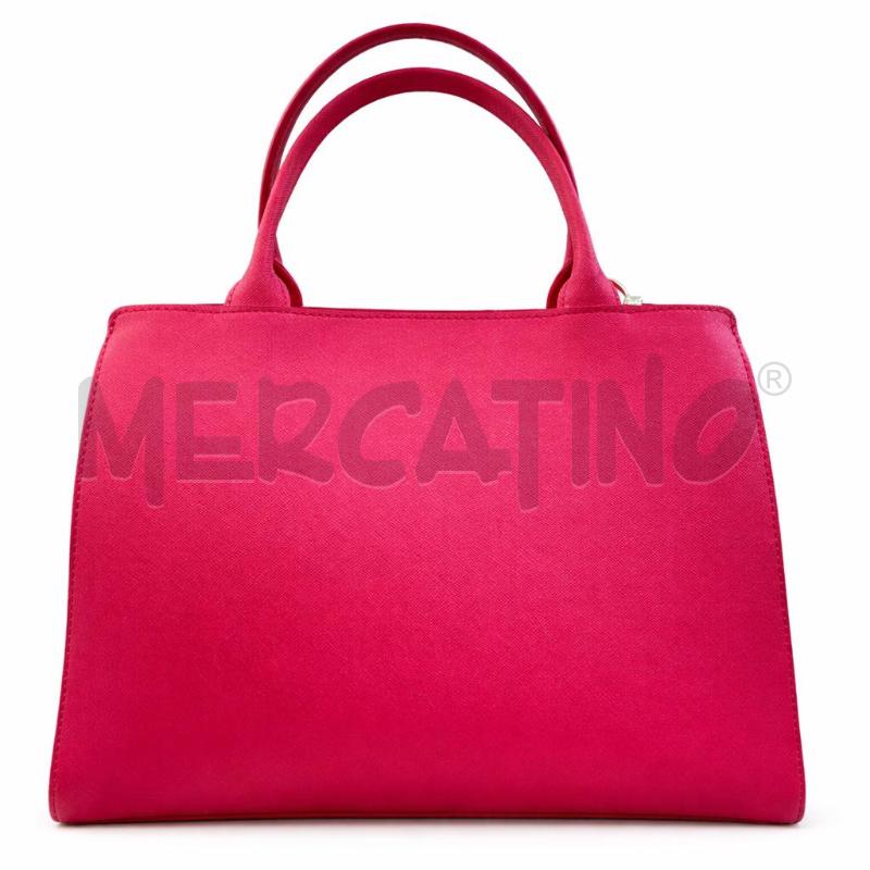BORSA D ALVIERO MARTINI ROSSA E STAMPA GEO  | Mercatino dell'Usato Gallarate 3