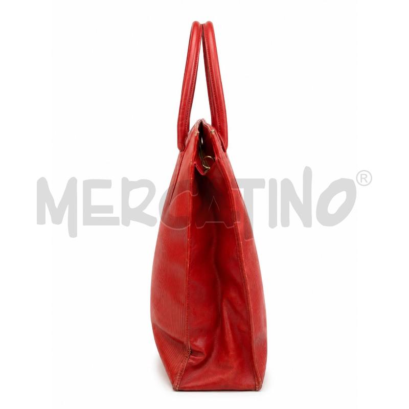 BORSA D ARMANI ROSSA RIGHE  | Mercatino dell'Usato Gallarate 2