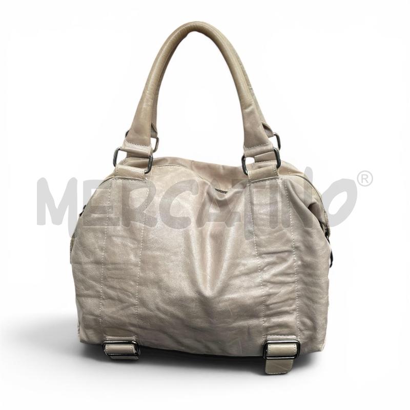 BORSA D BAULETTO BEIGE MARELLA  | Mercatino dell'Usato Gallarate 1