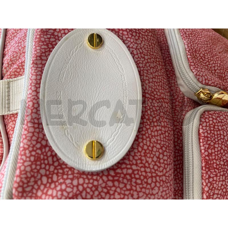 BORSA D BORBONESE DA VIAGGIO ROSSA A MANO | Mercatino dell'Usato Gallarate 5