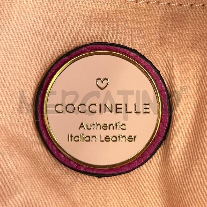 BORSA D COCCINELLE MULTICOLOR SCAMOSCIATA  | Mercatino dell'Usato Gallarate 5