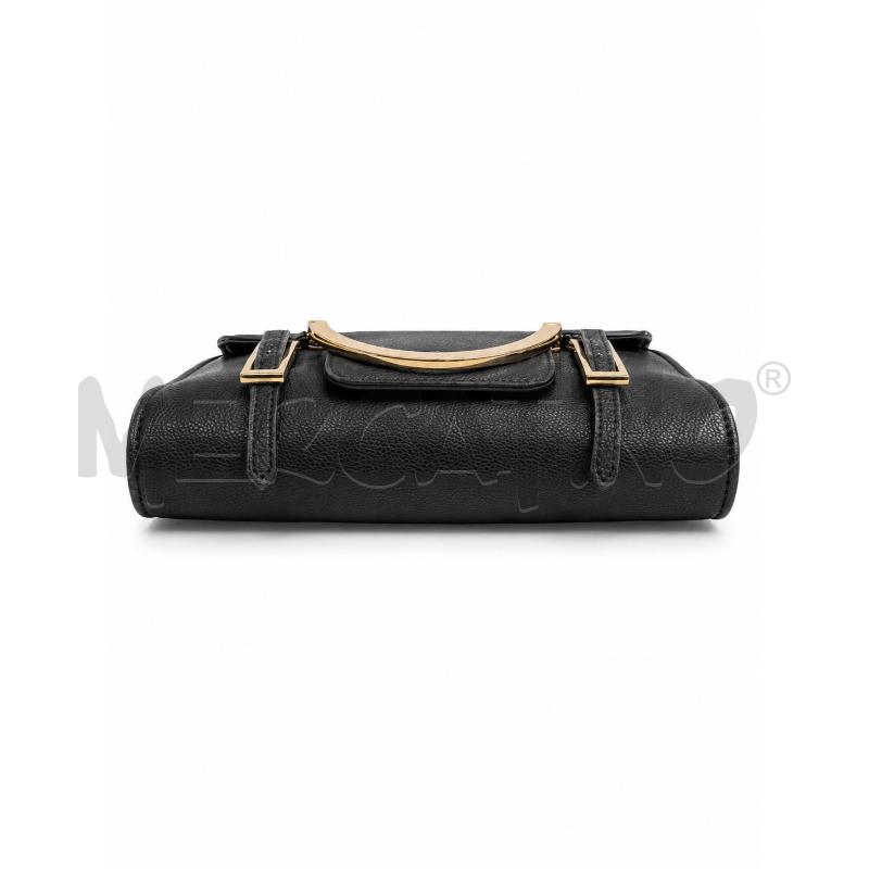 BORSA D COCCINELLE NERA PELLE CHIUSURA DORATA  | Mercatino dell'Usato Gallarate 4
